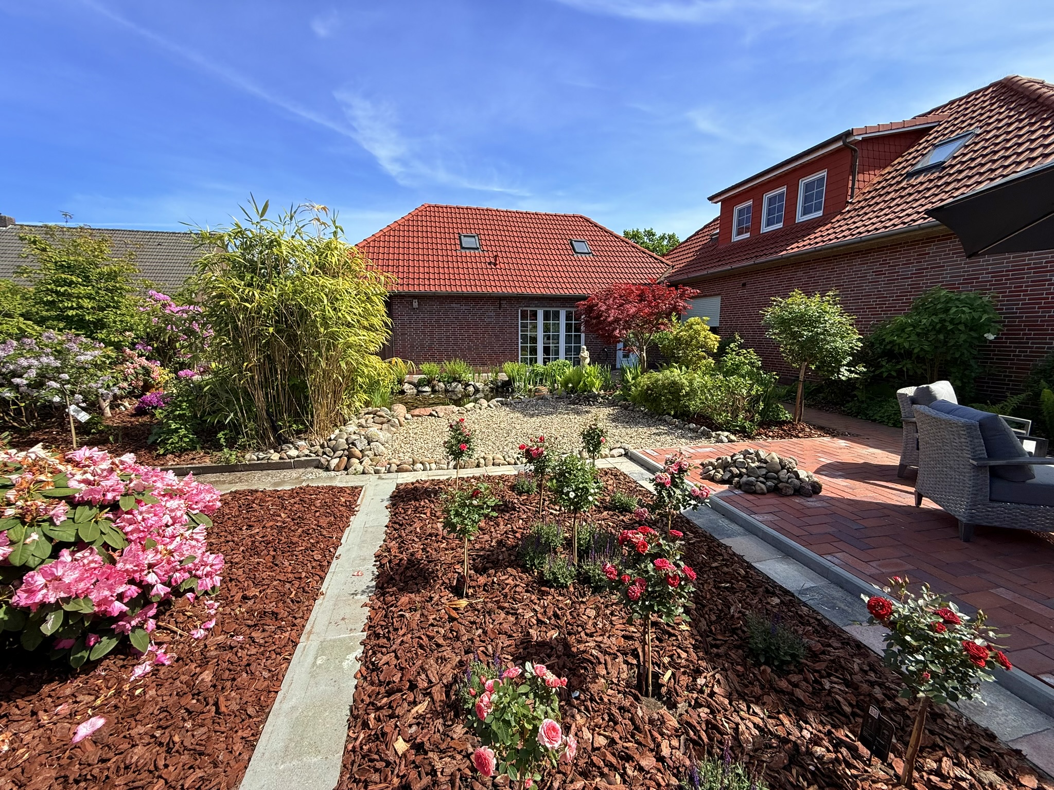 Garten der Roof Lounge